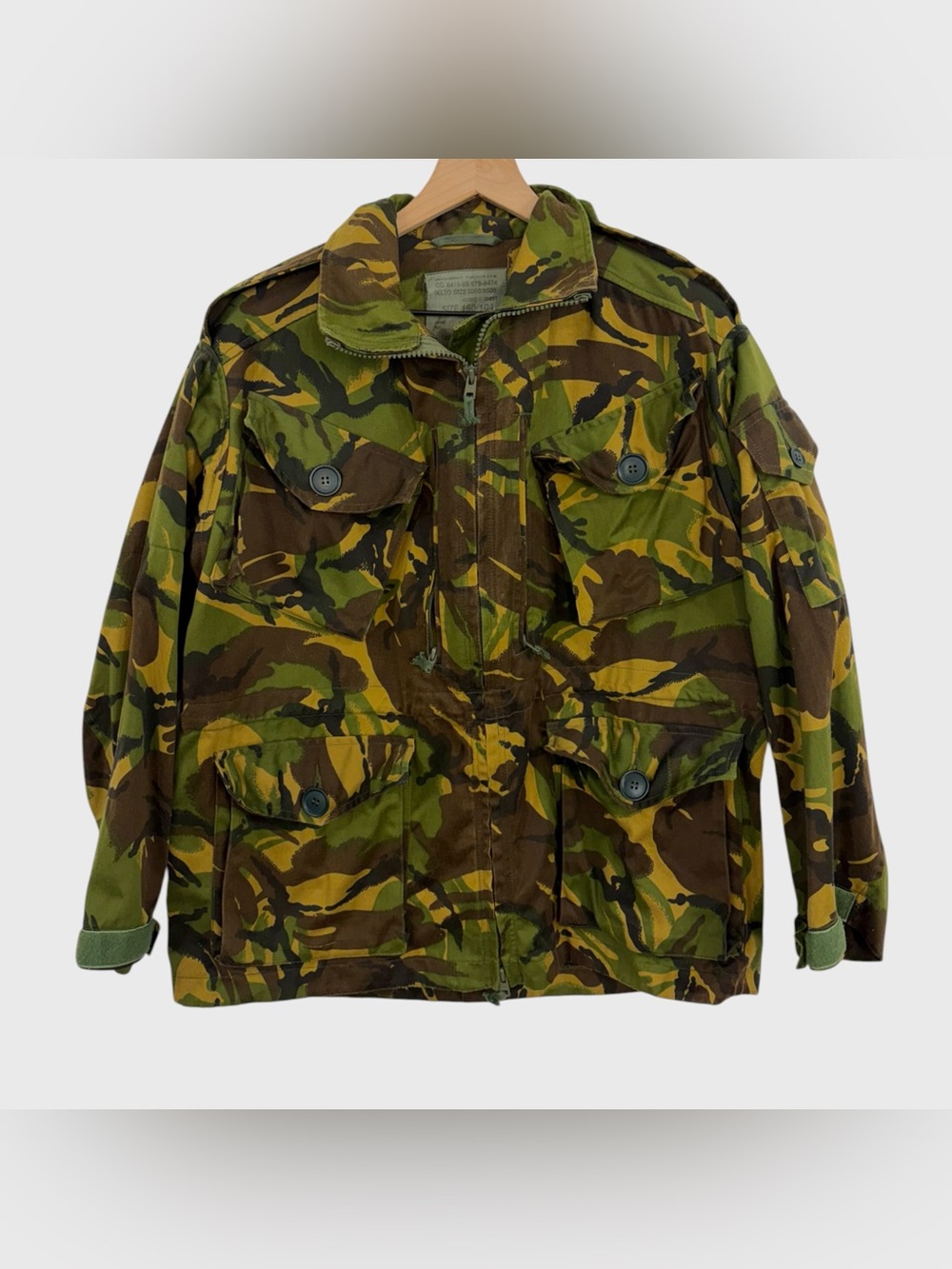 British Army DPM Combat Temperate Smock Jacket Size 160/104